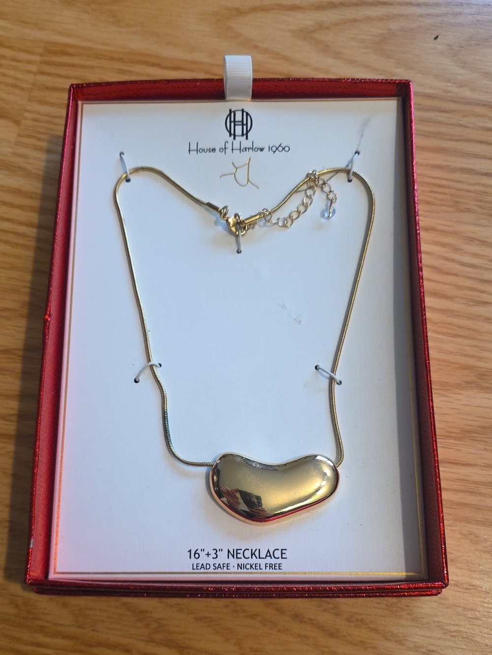 House of Harlow 1960 Gold Pendant Necklace